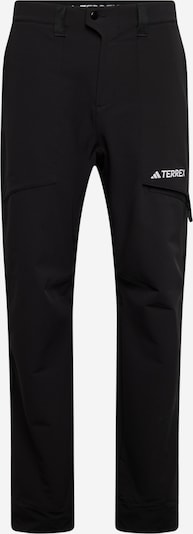 ADIDAS TERREX Outdoor Pants 'Xperior' in Black / White, Item view