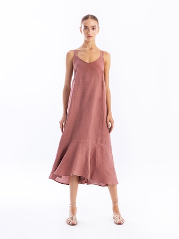 Abito di Haris Cotton in marrone