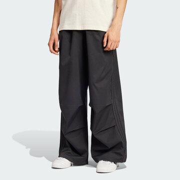 ADIDAS ORIGINALS Loosefit Hose in Schwarz: Vorderseite