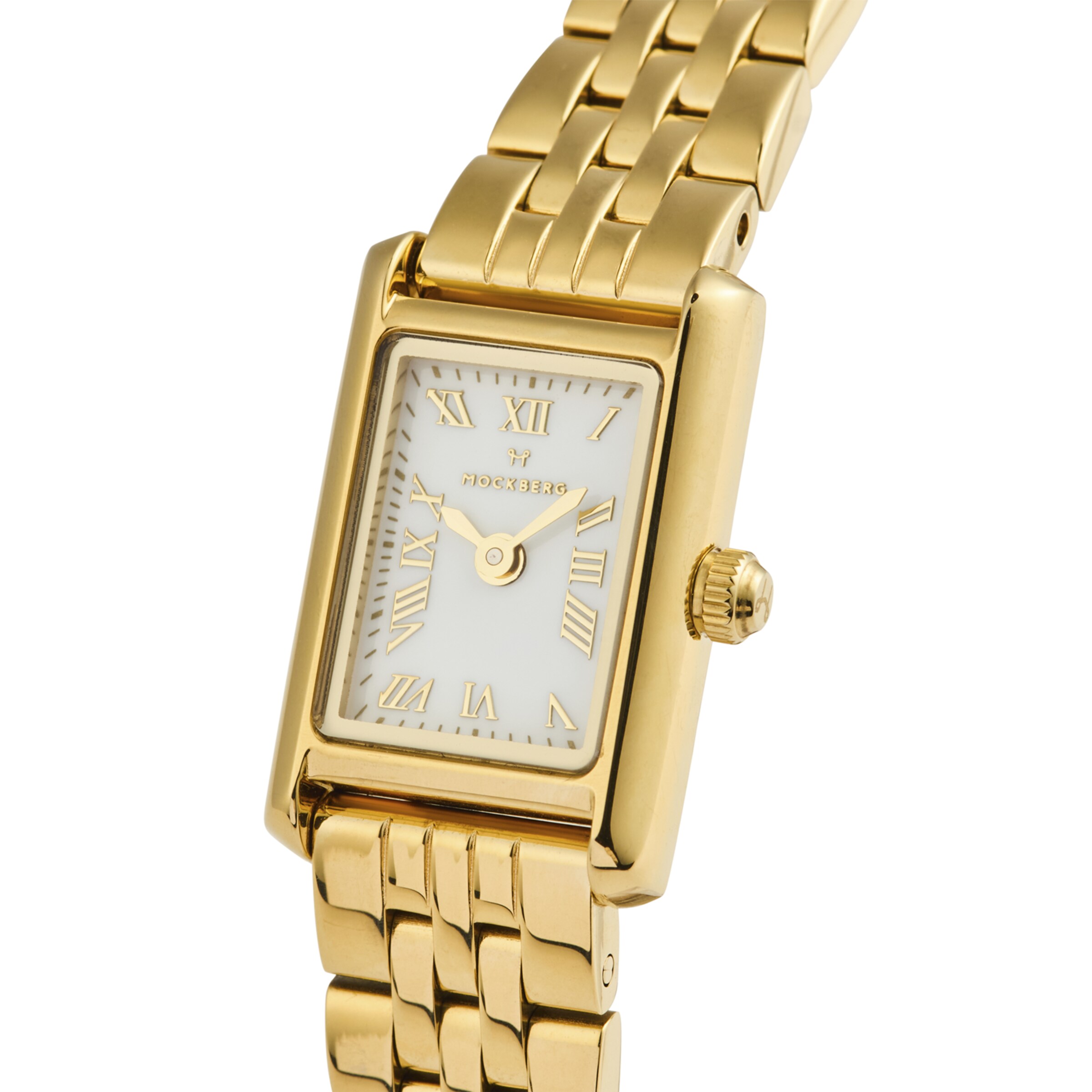Mockberg Analog Watch in Gold