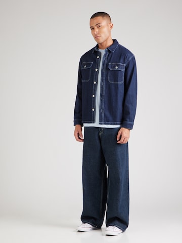 TOMMY HILFIGER Shirt 'Ess Seasonal' in Blauw