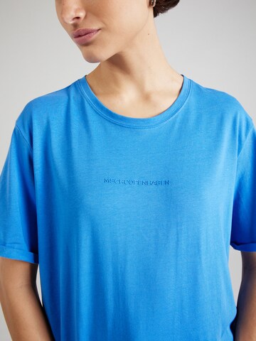 MSCH COPENHAGEN T-Shirt 'Terina' in Blau