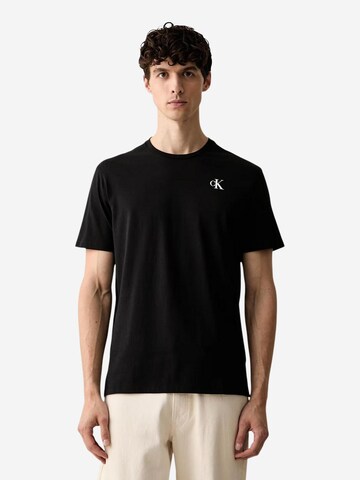 Maglietta di Calvin Klein Jeans in nero: frontale