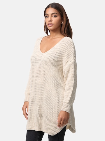 Elara Pullover i beige