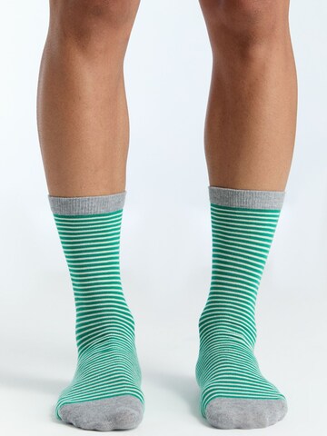 Albero Natur Socks in Green