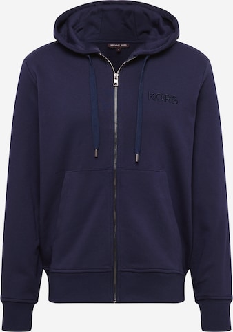 Michael Kors Sweatvest in Blauw: voorkant