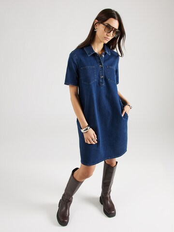 Robe COMMA en bleu : devant