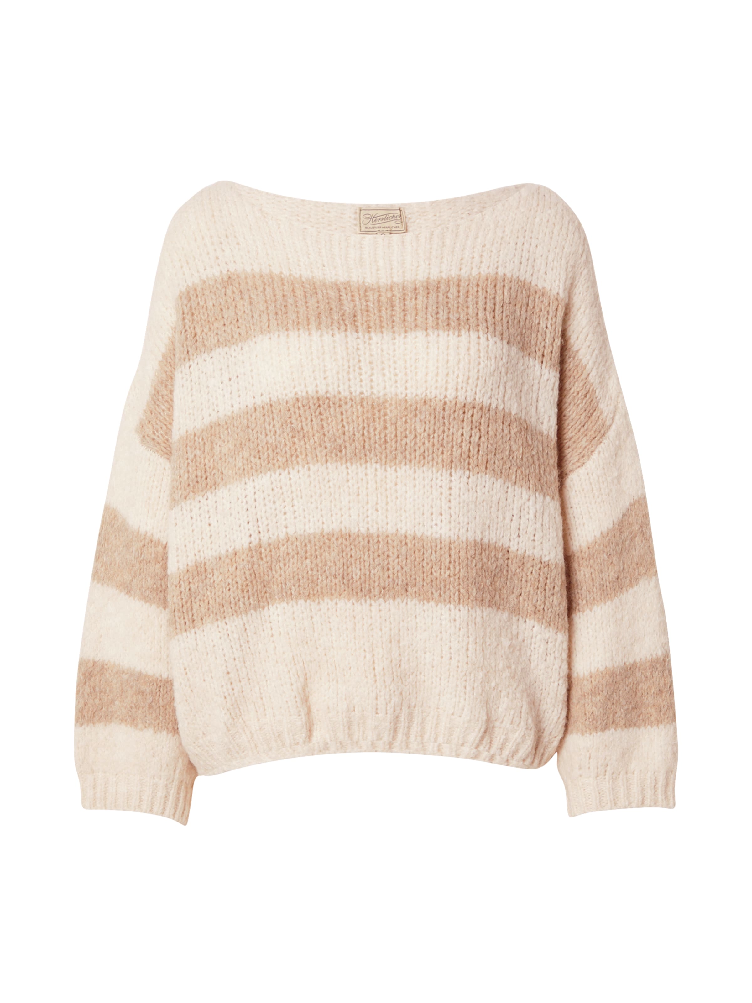 Herrlicher Sweater 'Leena' in Beige: front