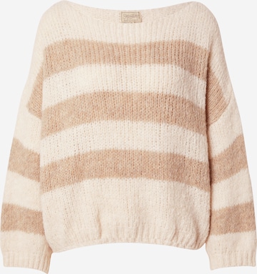 Herrlicher Свитер 'Leena' в Бежевый: спереди