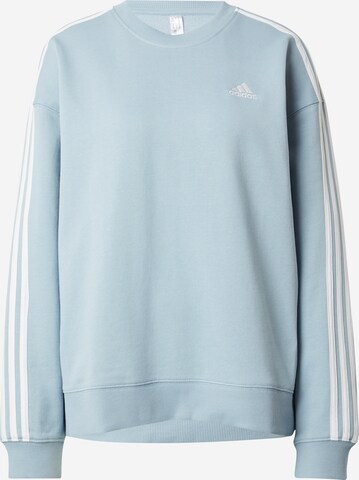 Sweat de sport 'Essentials' ADIDAS SPORTSWEAR en bleu : devant