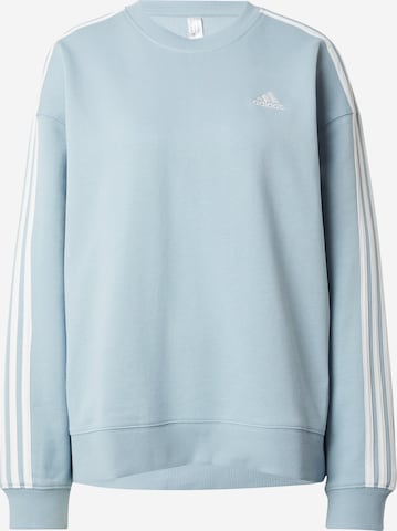 ADIDAS SPORTSWEAR Αθλητική μπλούζα φούτερ 'Essentials' σε μπλε: μπροστά