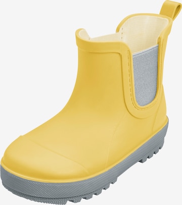 PLAYSHOES Rubber boot in Yellow: front