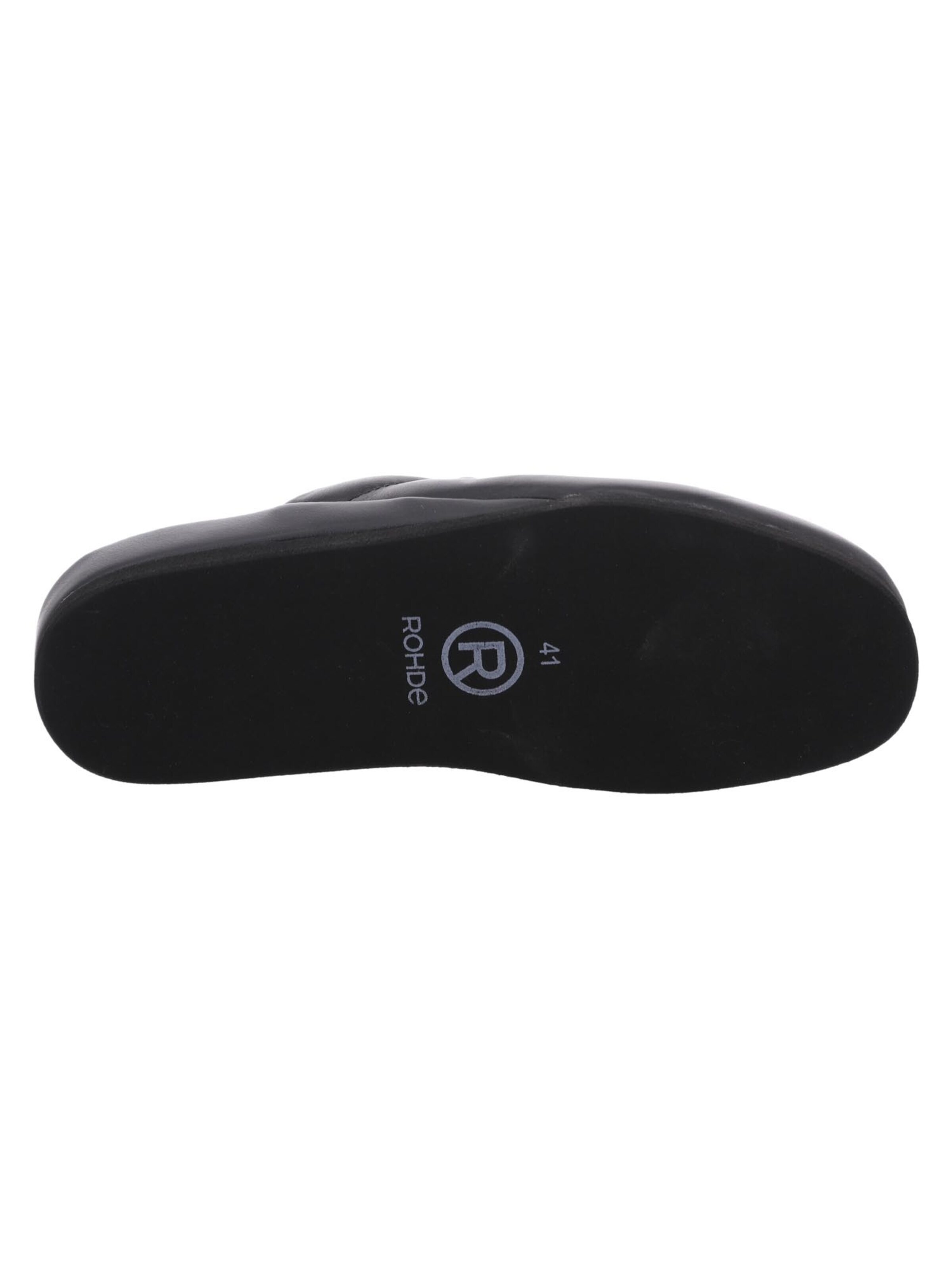 ROHDE Slipper 'Varberg' in Black
