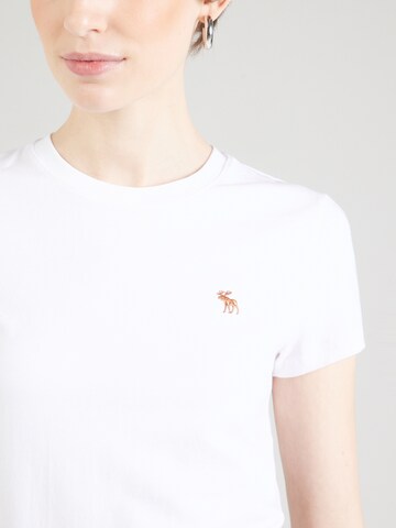 Abercrombie & Fitch - Camiseta en blanco