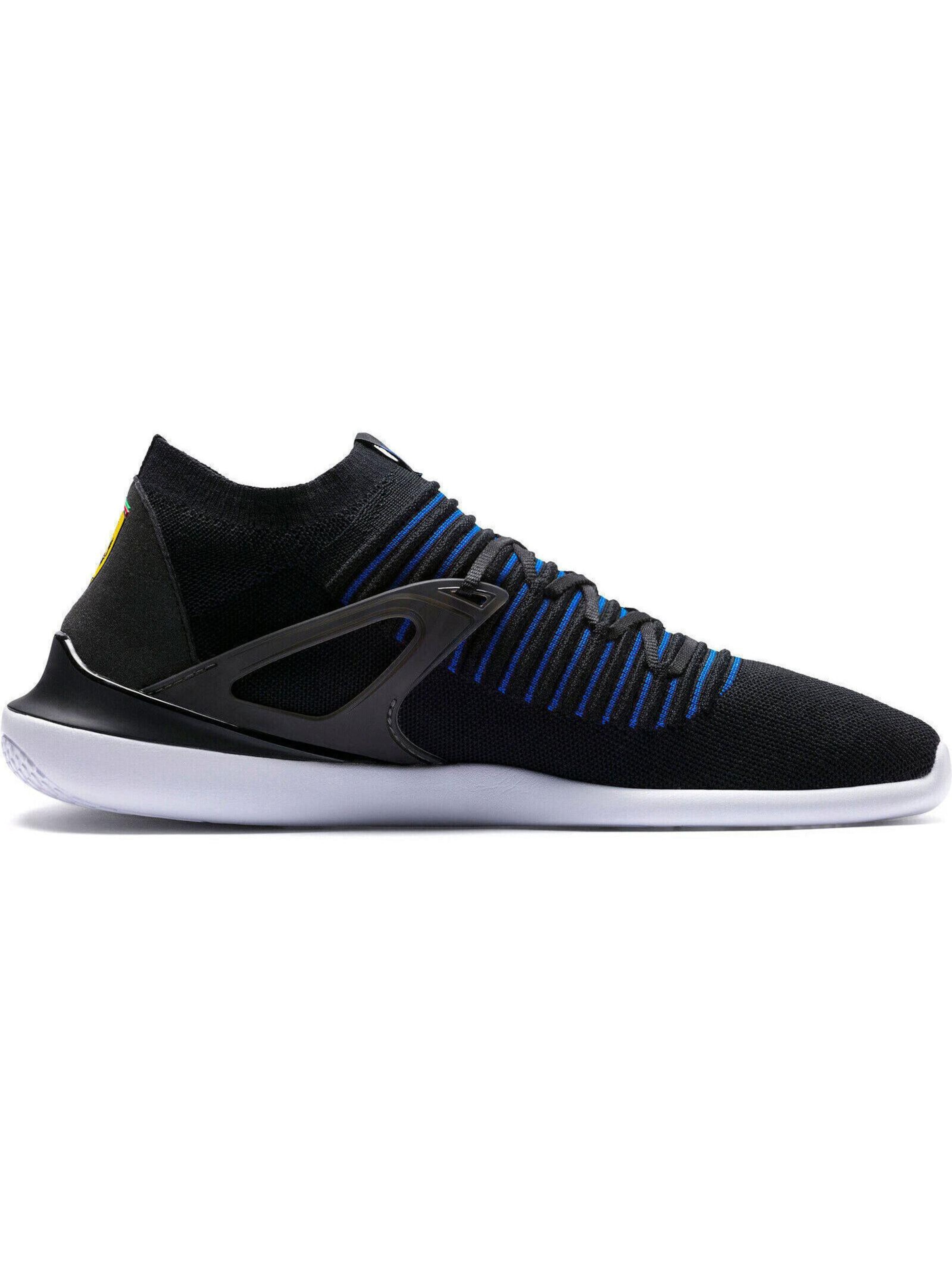 PUMA - Calzado deportivo 'Scuderia Ferrari Evo Cat Ii Sock Lace' en negro: frente