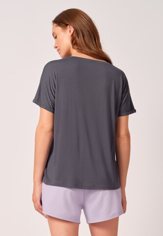 Skiny Shirt 'Every Night' in Grey