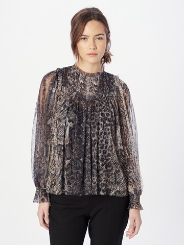 AllSaints Blouse 'PERRI' in Geel: voorkant