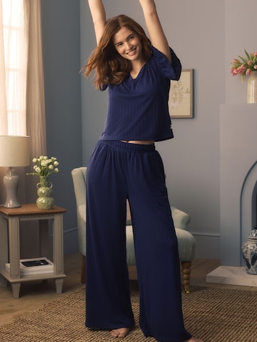 Chemisier LAURA ASHLEY en bleu