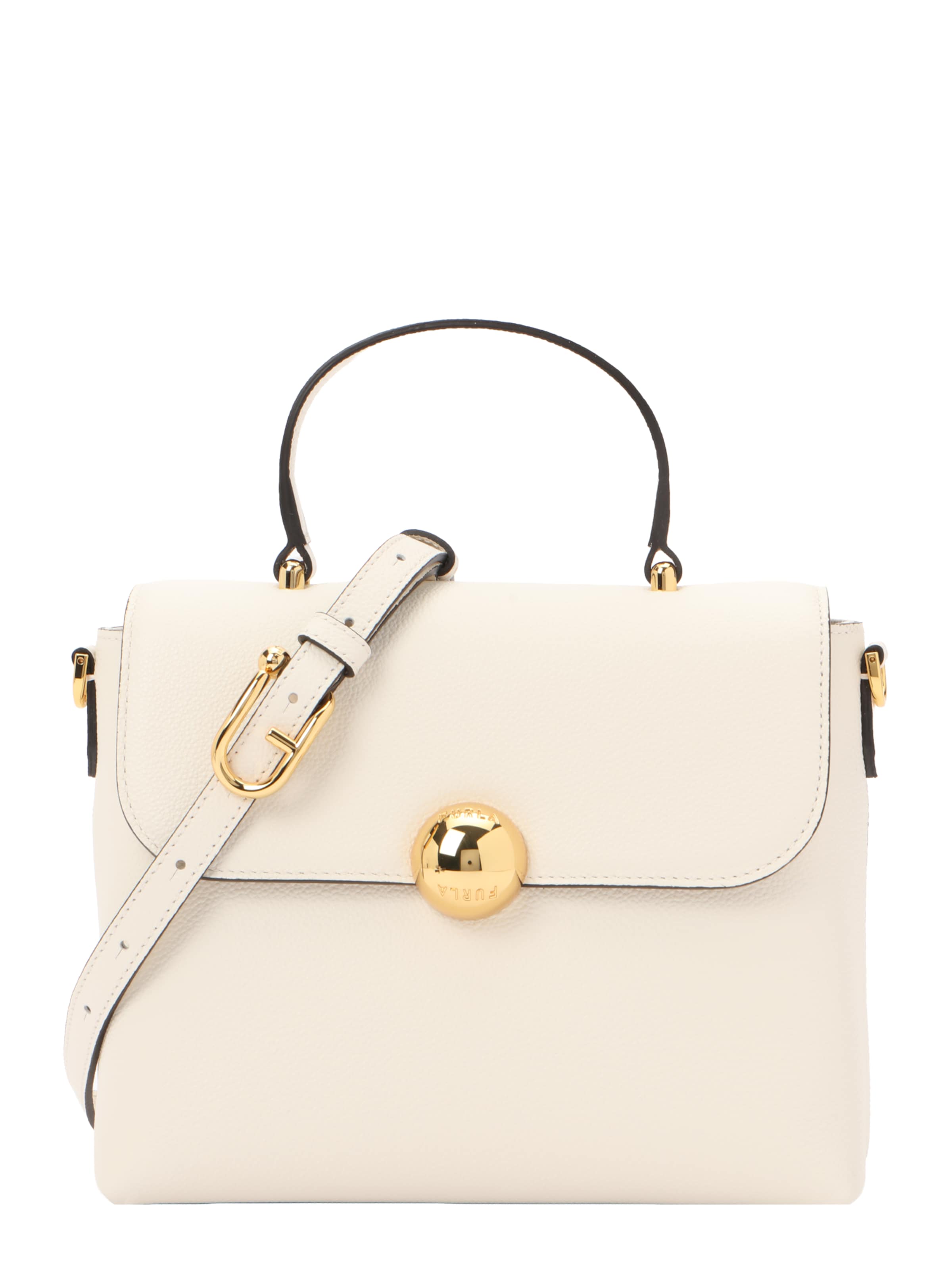 FURLA Kabelka 'MOONLIGHT' - Biela: predná strana