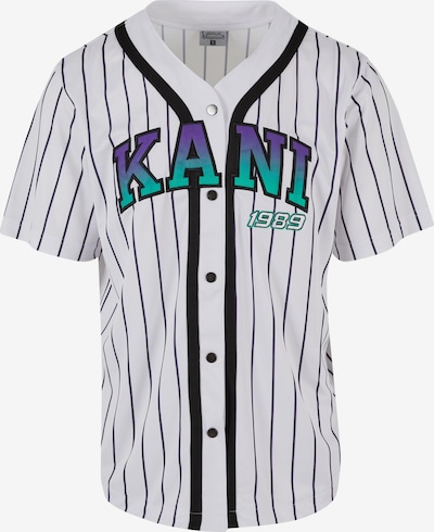 Karl Kani Majica u tirkiz / ljubičasta / crna / bijela, Pregled proizvoda