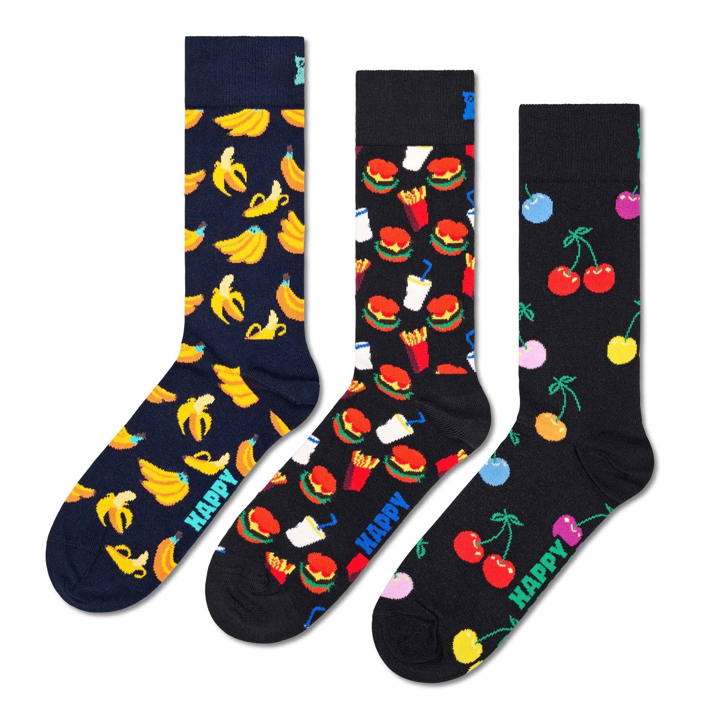 Chaussettes Happy Socks en noir