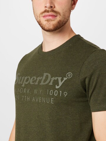 Superdry Тениска в зелено