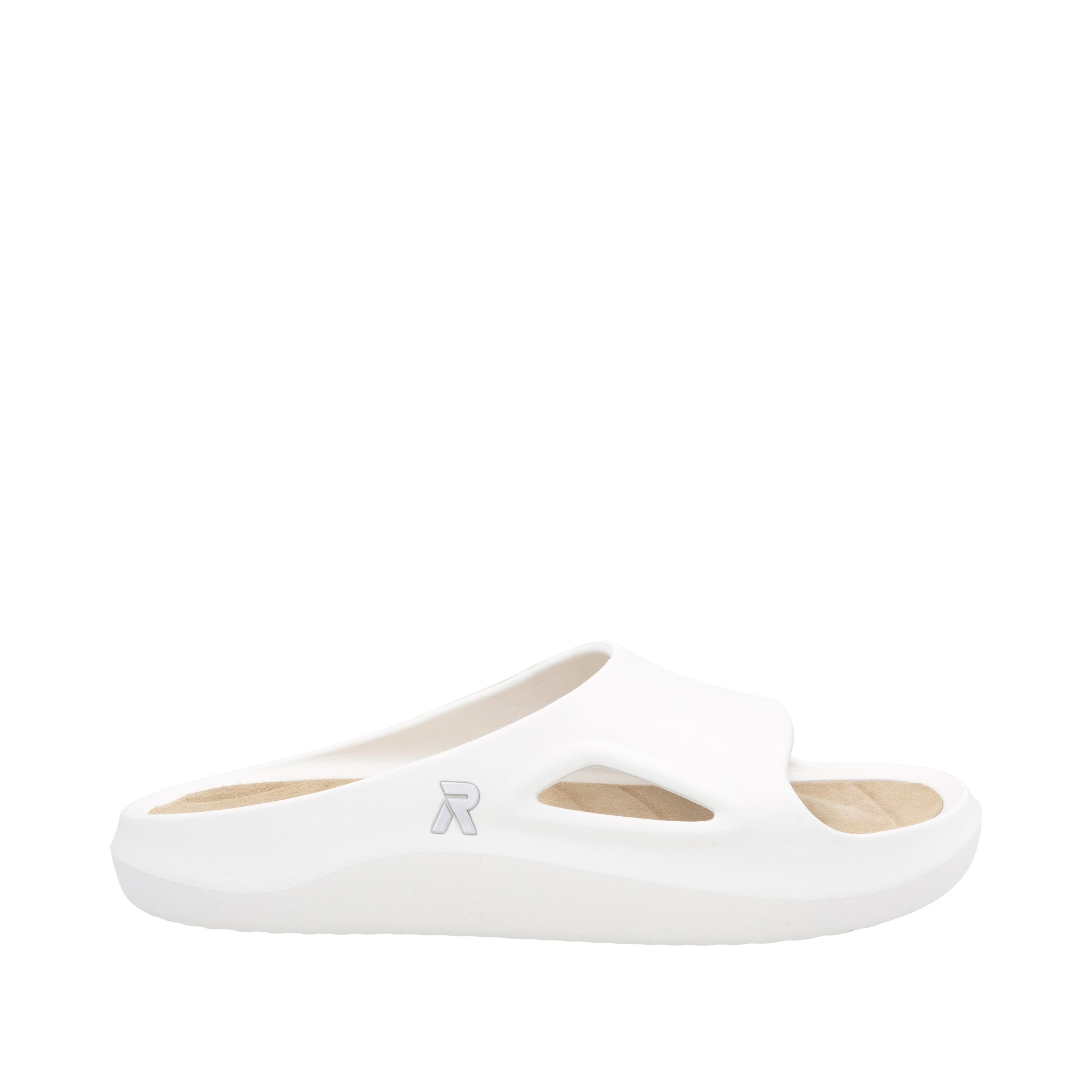Mule Rieker Sport en blanc