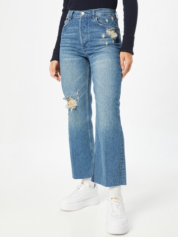 Wide Leg Jean 'MIKEY' Boyish en bleu : devant