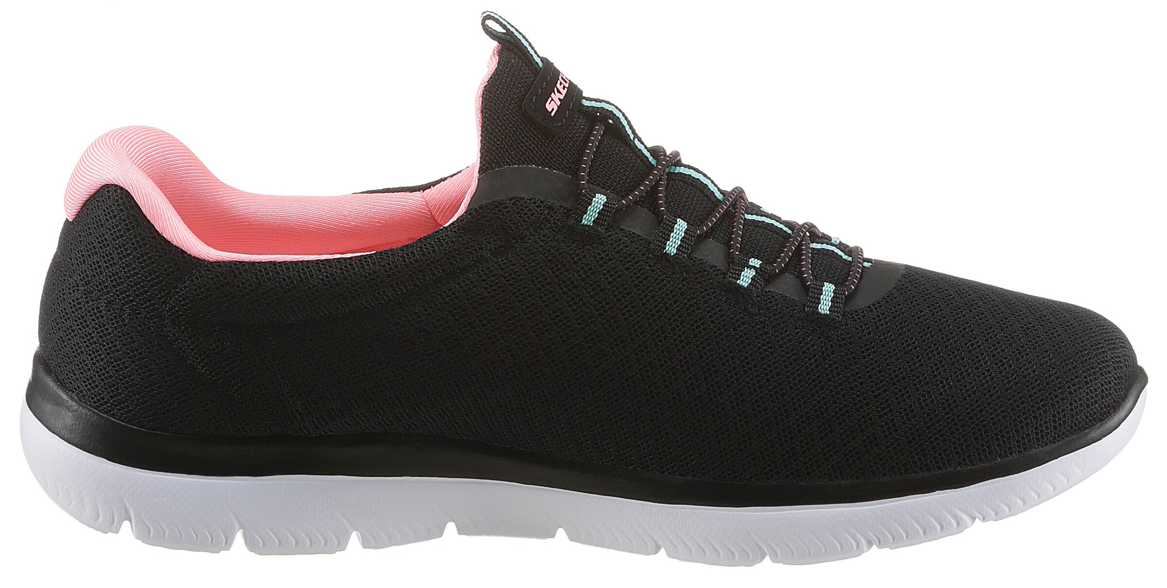 SKECHERS Slip On 'Summits' in Schwarz