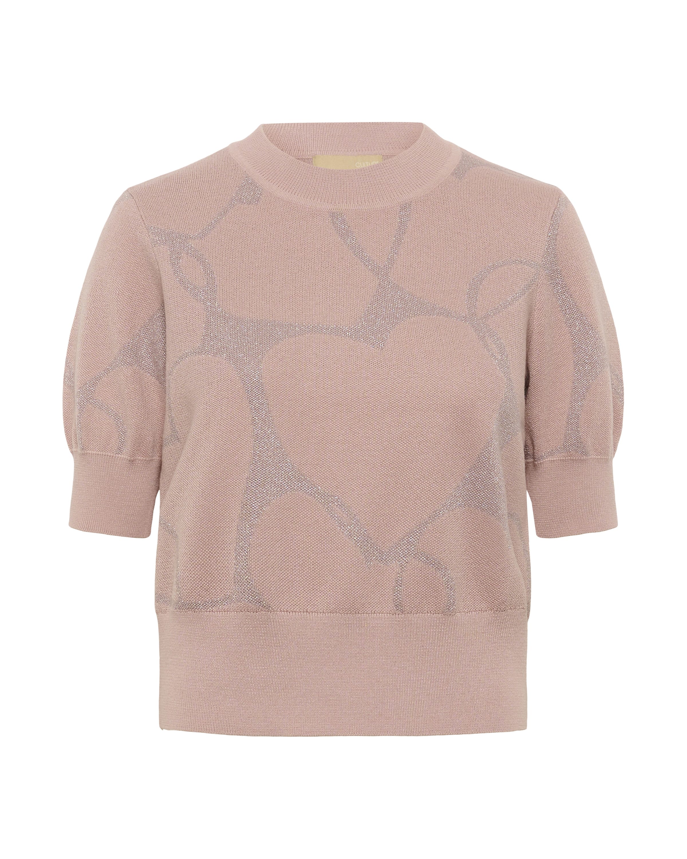 CULTURE Trui 'CUhearty' in Roze: voorkant