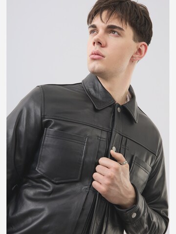 Giacca di mezza stagione ' Felix Trucker ' di Bolongaro Trevor in nero