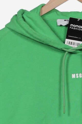 MSGM Sweatshirt & Zip-Up Hoodie in L in Green