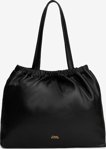 TOMMY HILFIGERTorba za na rame - crna boja: prednji dio