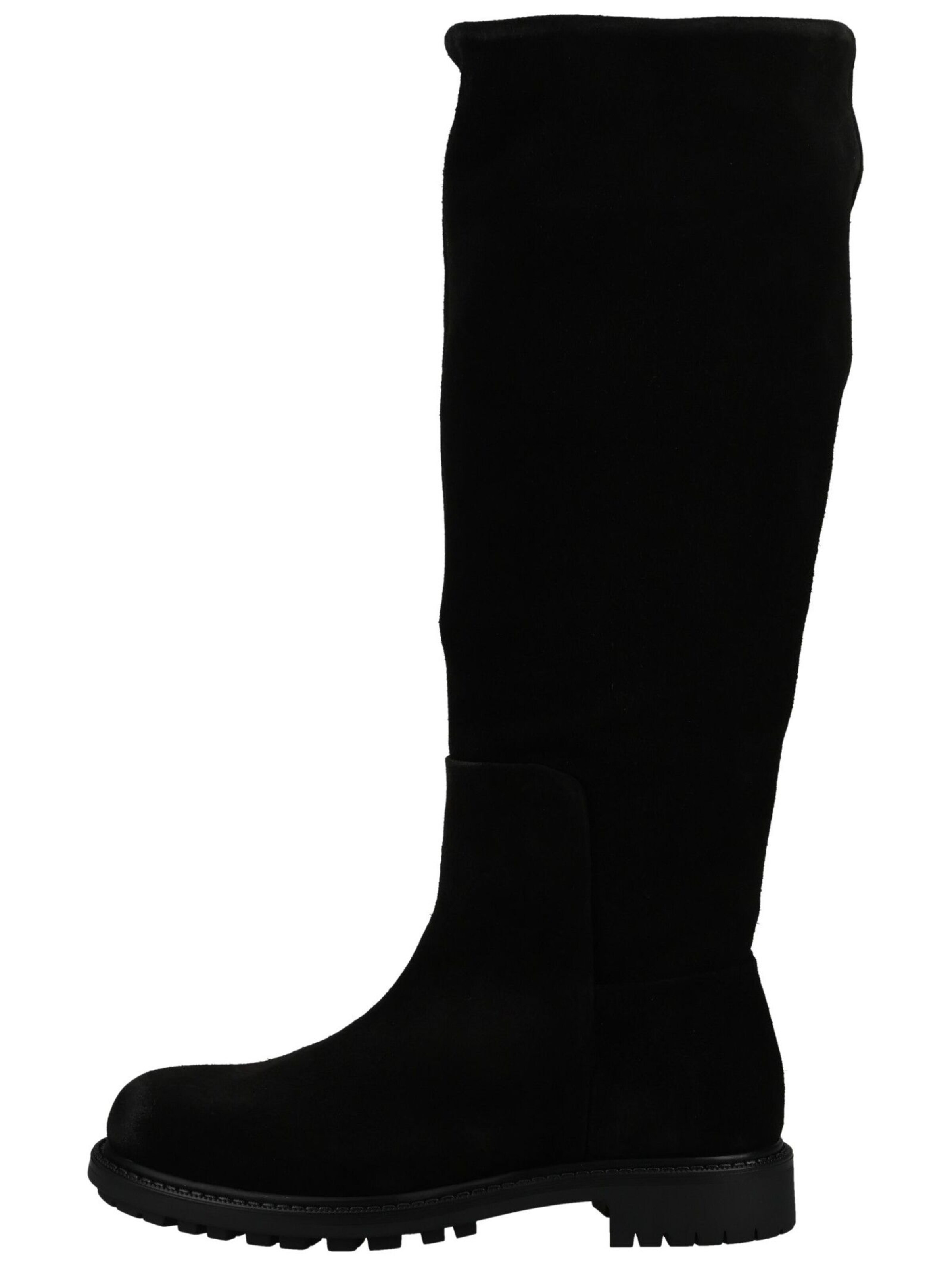 Overknee di PAVEMENT in nero: lato