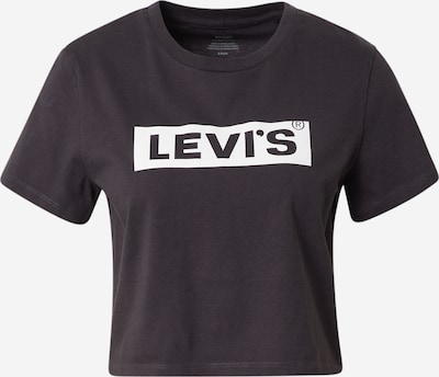 LEVI'S ® Shirt 'GR Cropped Jordie Tee' in schwarz / weiß, Produktansicht