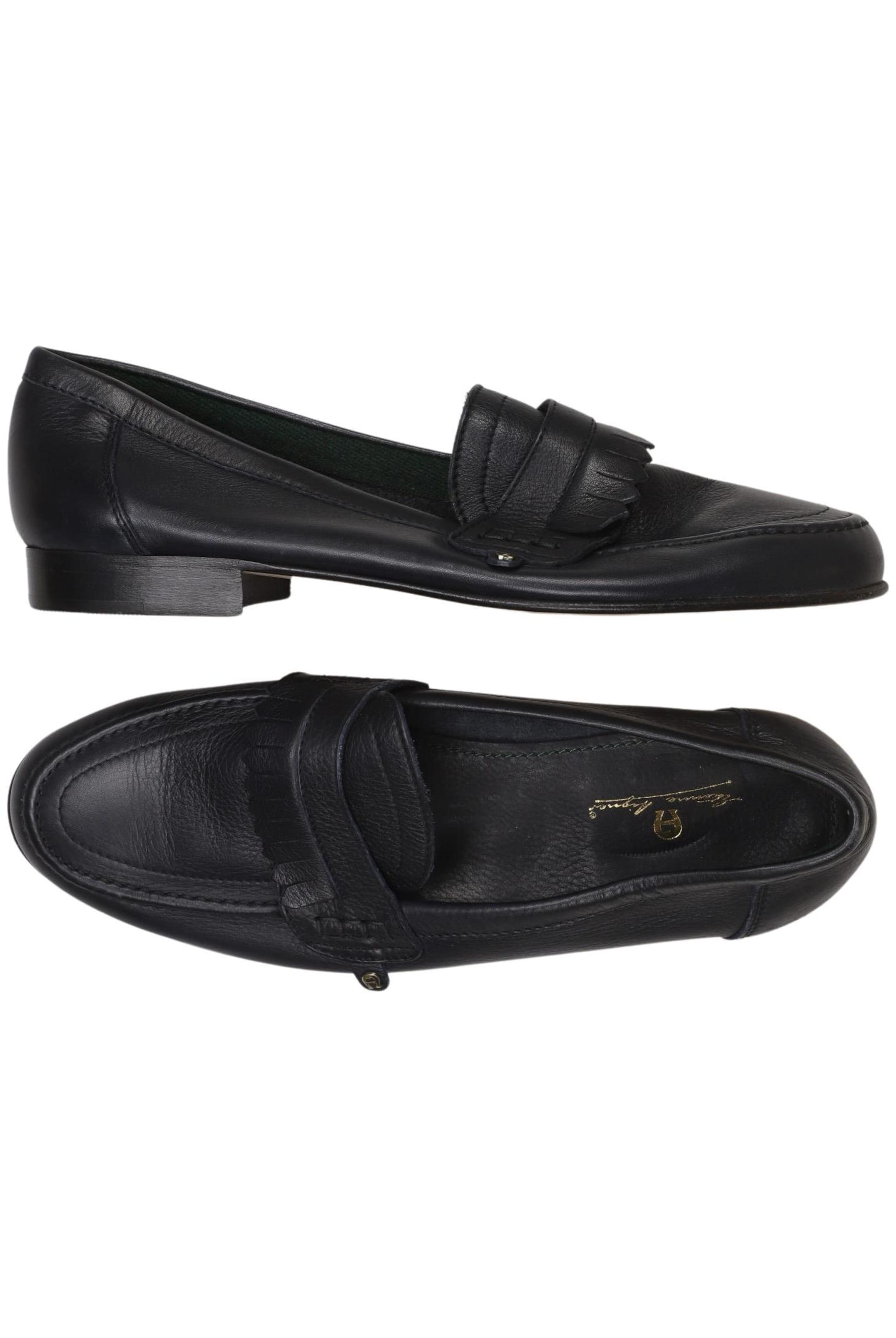 AIGNER Flats & Loafers in 42 in Blue: front