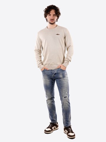 Aeronautica Militare Pullover in Weiß