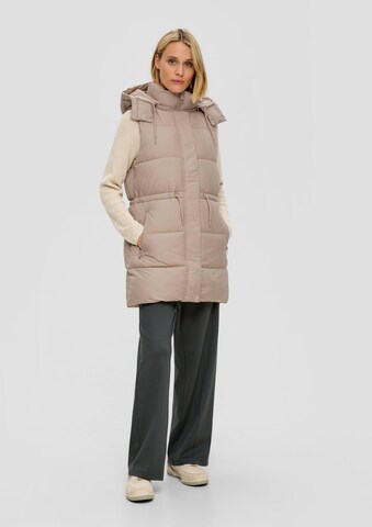 s.Oliver Outdoor-Weste in Beige