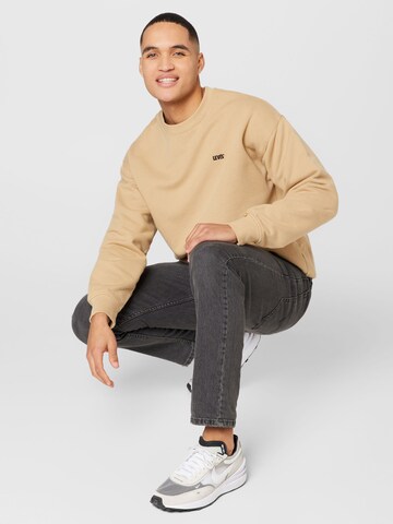 LEVI'S ® Mikina 'Gold Tab Crew' – béžová