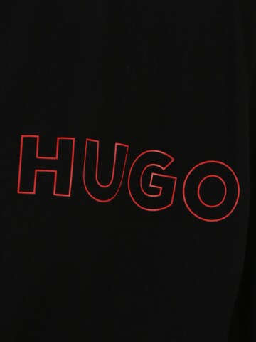 Pijama scurtă de la HUGO Red pe negru