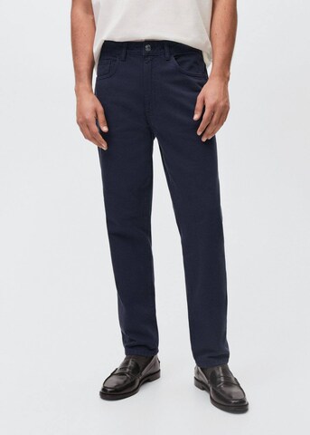 MANGO MAN Slimfit Jeans 'Regfitsn' in Blau: Vorderseite