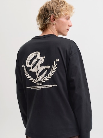 Maglietta 'JORFREDERIKSBERG' di JACK & JONES in nero