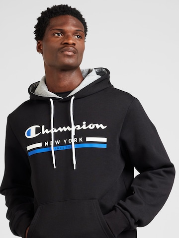 Bluză de molton de la Champion Authentic Athletic Apparel pe negru