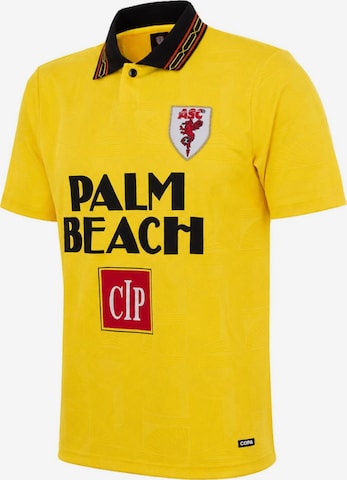 COPA FOOTBALL Jersey 'AS Cannes 1994 - 95 Uit Retro Voetbalshirt' in Yellow: front