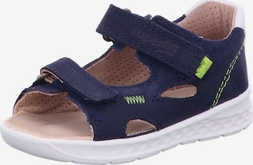 SUPERFIT - Sandalias 'Lagoon' en azul: frente
