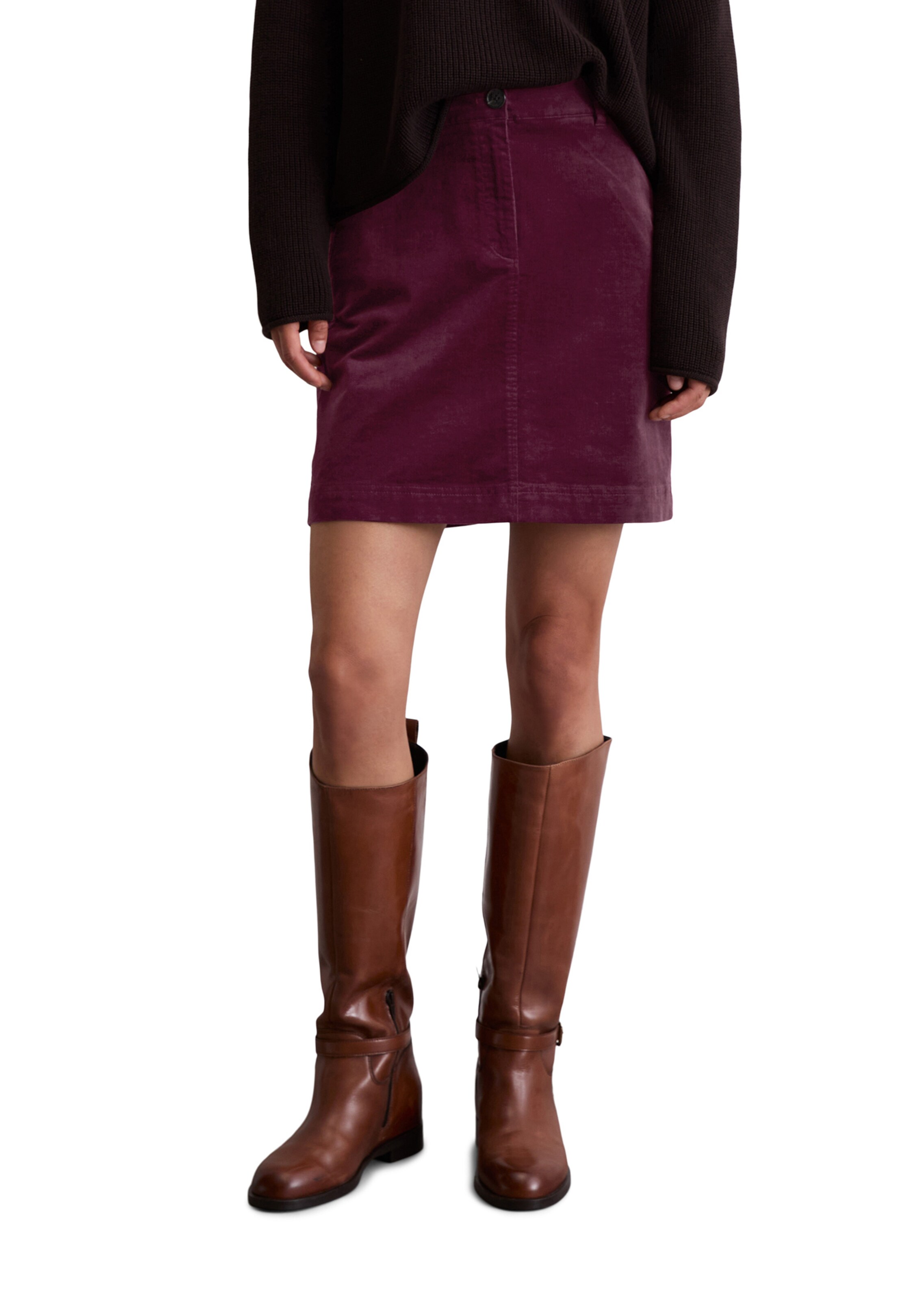 Marc O'Polo Skirt in Red: front