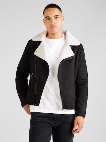 Lindbergh Winter Jacket in Black: front