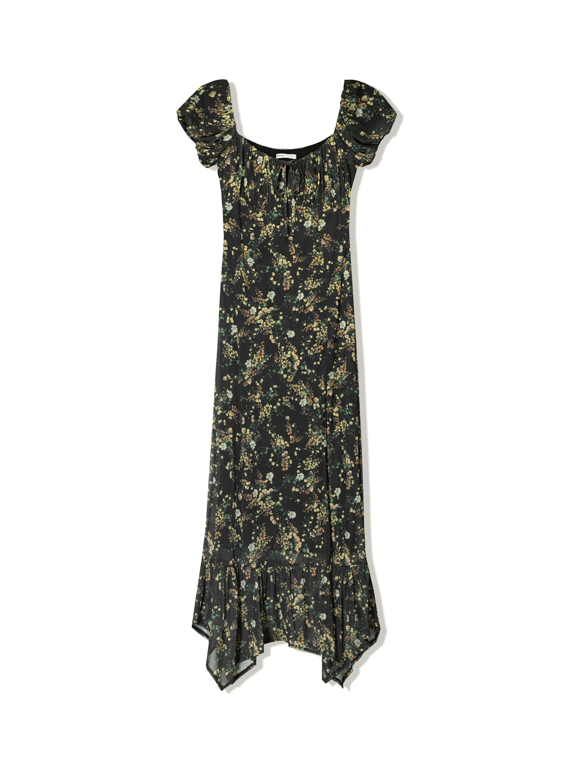 Abito estivo di Bershka in verde: frontale