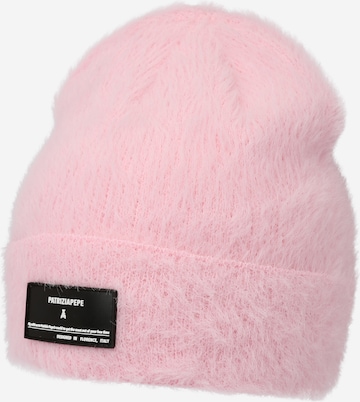 PATRIZIA PEPE Beanie in Pink: front