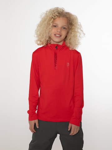 PROTEST Athletic Sweatshirt 'WILLOWY JR' in Red